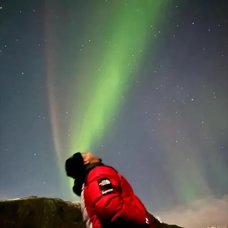 Villa Enebolig Med Eventyrlig Beliggenhet Like Ved Sjoen I Lofoten